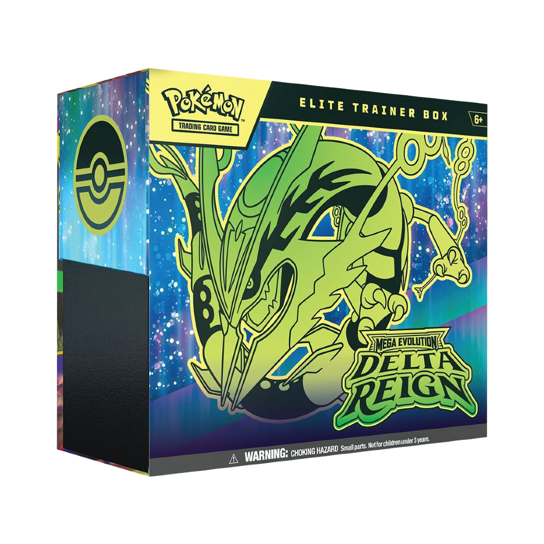 Pokémon TCG Mega Evolution Delta Reign Elite Trainer Box, sealed