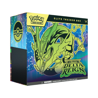 Pokémon TCG Mega Evolution Delta Reign Elite Trainer Box, sealed