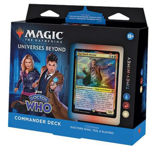 Magic the Gathering: Doctor Who Commander Deck - Timey-Whimey - Poke-Collect