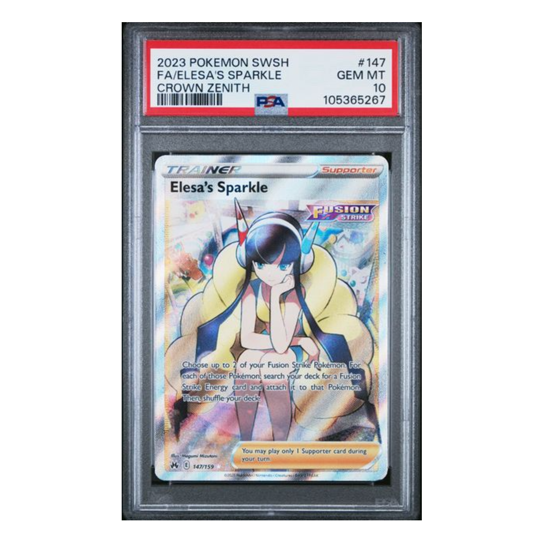 Elesa's Sparkle FA Crown Zenith #147 PSA 10 - Poke-Collect