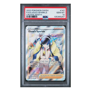Elesa's Sparkle FA Crown Zenith #147 PSA 10 - Poke-Collect