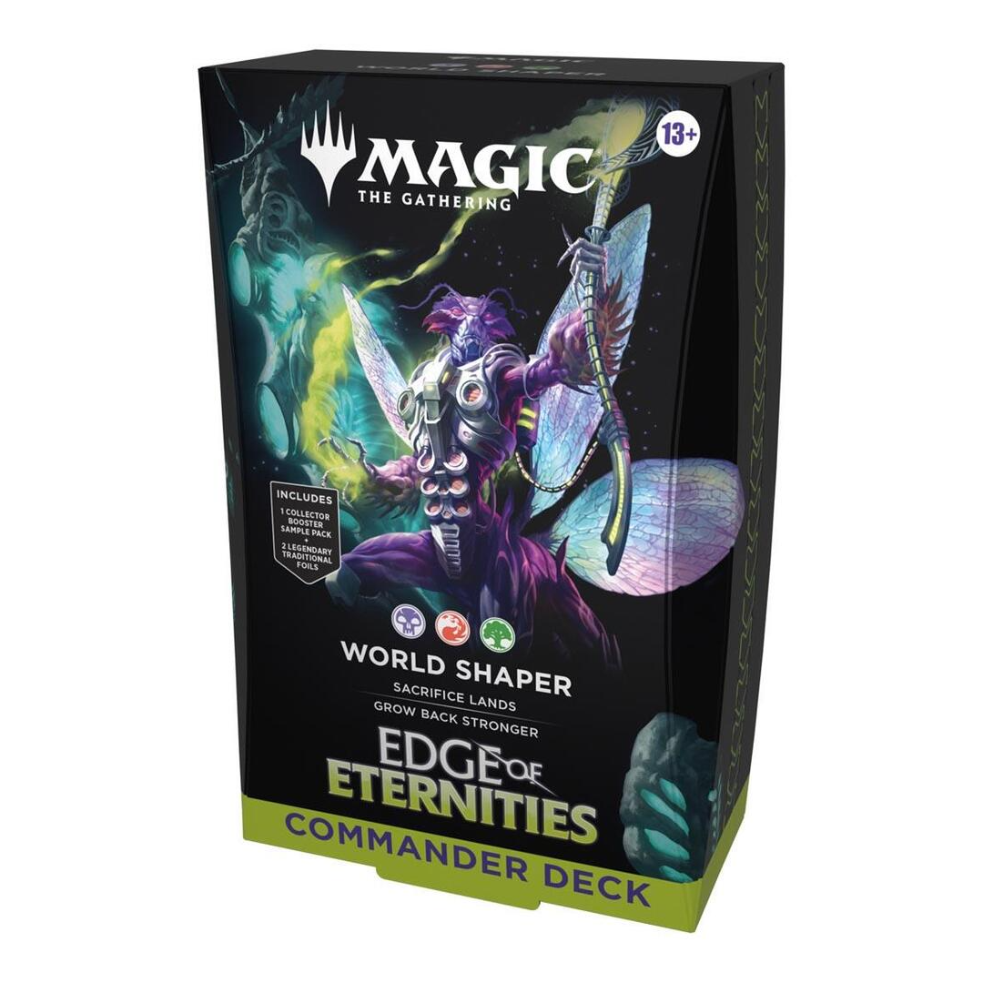 Magic the Gathering: Edge of Eternities Commander Deck - World Shaper - Poke-Collect