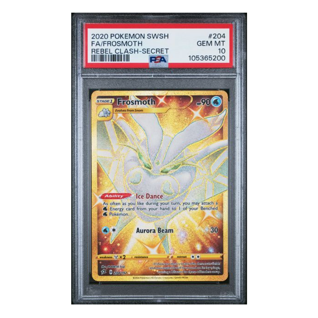 Frosmoth FA Rebel Clash #204 PSA 10 - Poke-Collect