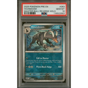 Houndoom Master Ball #063 PSA 10 - Poke-Collect