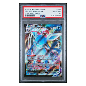 Glaceon VMAX FA Evolving Skies #041 PSA 10 - Poke-Collect