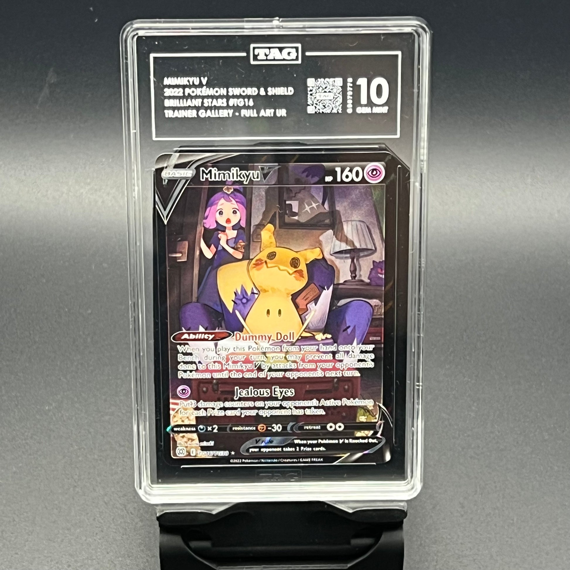 Mimikyu V Brilliant Stars #TG16 TAG GMT 10 - Poke-Collect