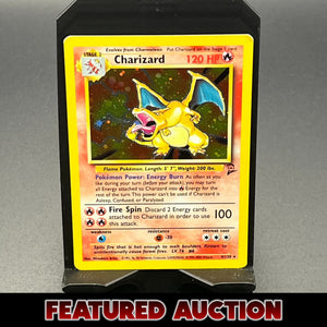 Charizard Holo Base Set 2 4/130 (MP) - Poke-Collect
