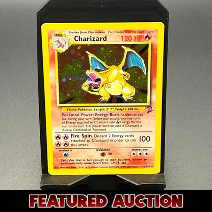 Charizard Holo Base Set 2 4/130 (MP) - Poke-Collect
