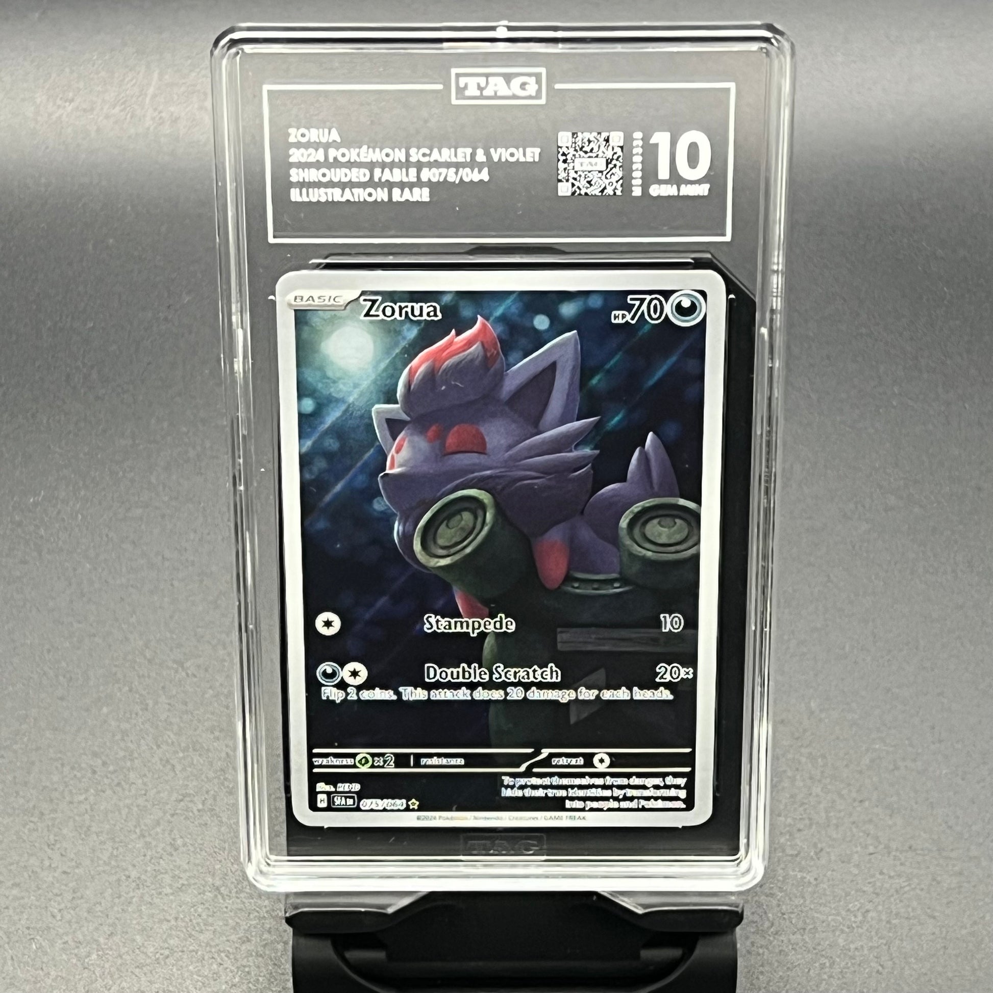 Zorua Shrouded Fable #075 TAG GMT 10 - Poke-Collect