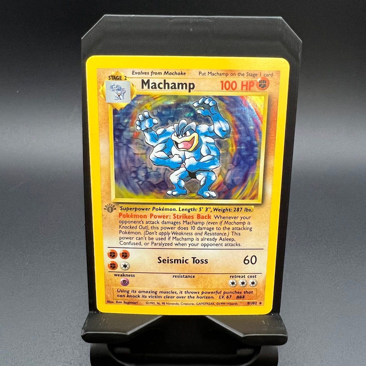 Machamp - First Edition Deck Exclusive - (MP) (LIGHT STAMP) - Poke-Collect
