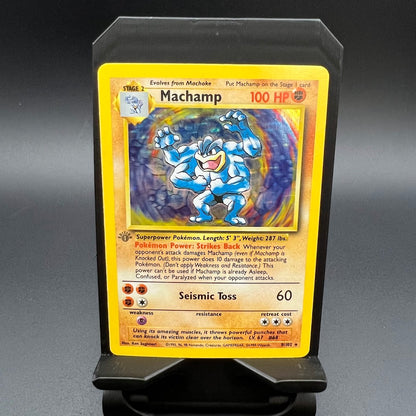 Machamp - First Edition Deck Exclusive - (MP) (LIGHT STAMP) - Poke-Collect