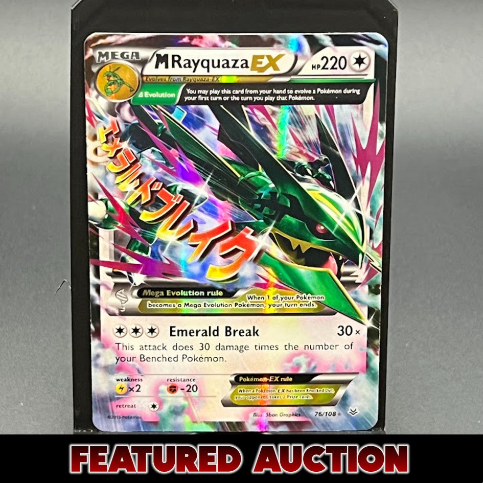 M Rayquaza EX - XY - Roaring Skies (LP) - Poke-Collect