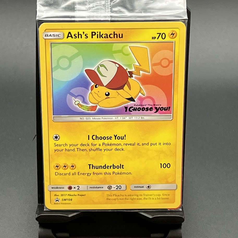 Ash's Pikachu - Black Star Promo - Sealed - Poke-Collect
