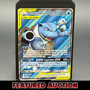 Blastoise & Piplup GX Tag Team -  SM - Cosmic Eclipse - Poke-Collect