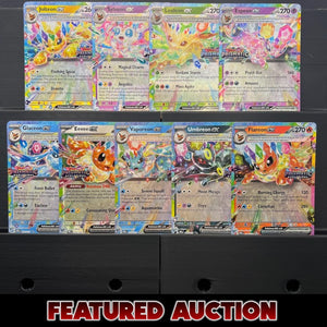 Prismatic Evolutions Stamped Eeveelution Master Set - Poke-Collect