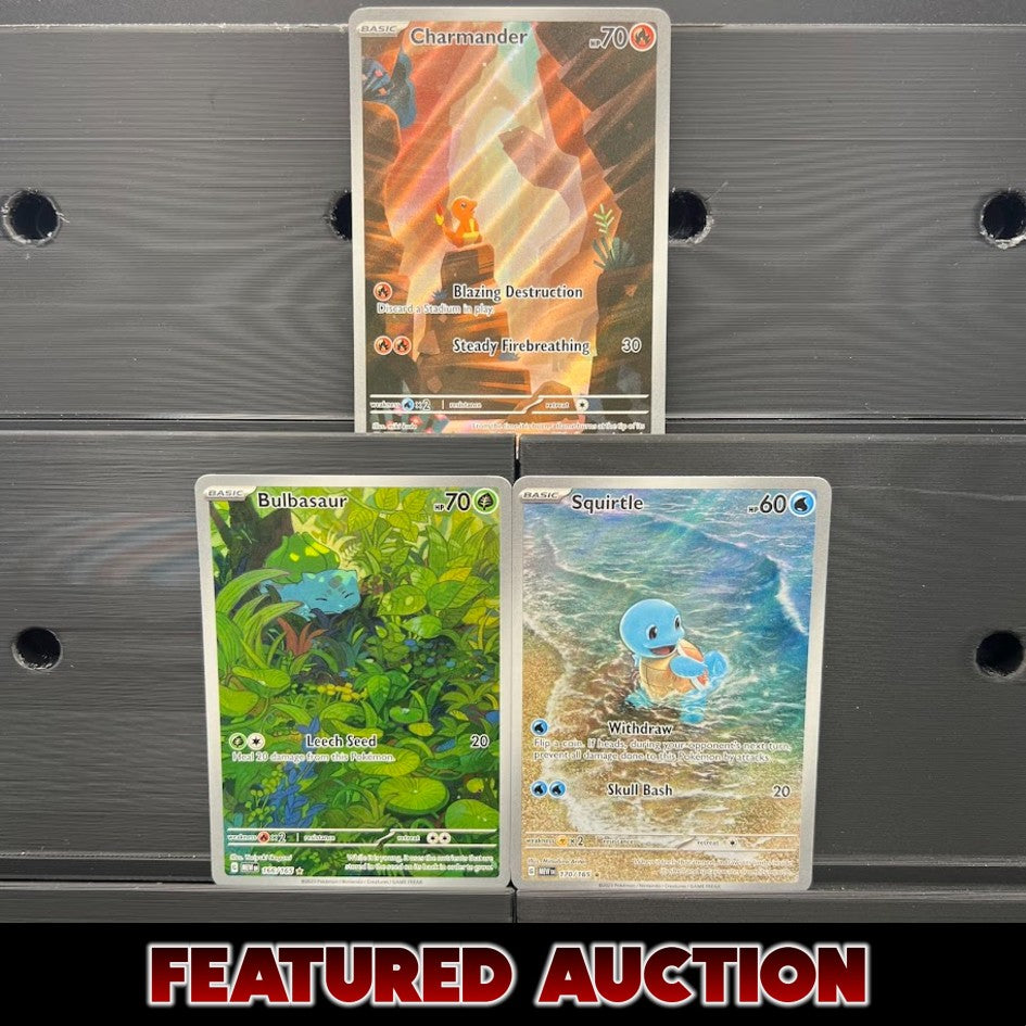 Kanto Starter English Bundle - Poke-Collect