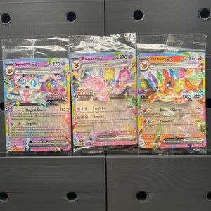 Sealed Prismatic Stamped Eeveelution Bundle - Poke-Collect