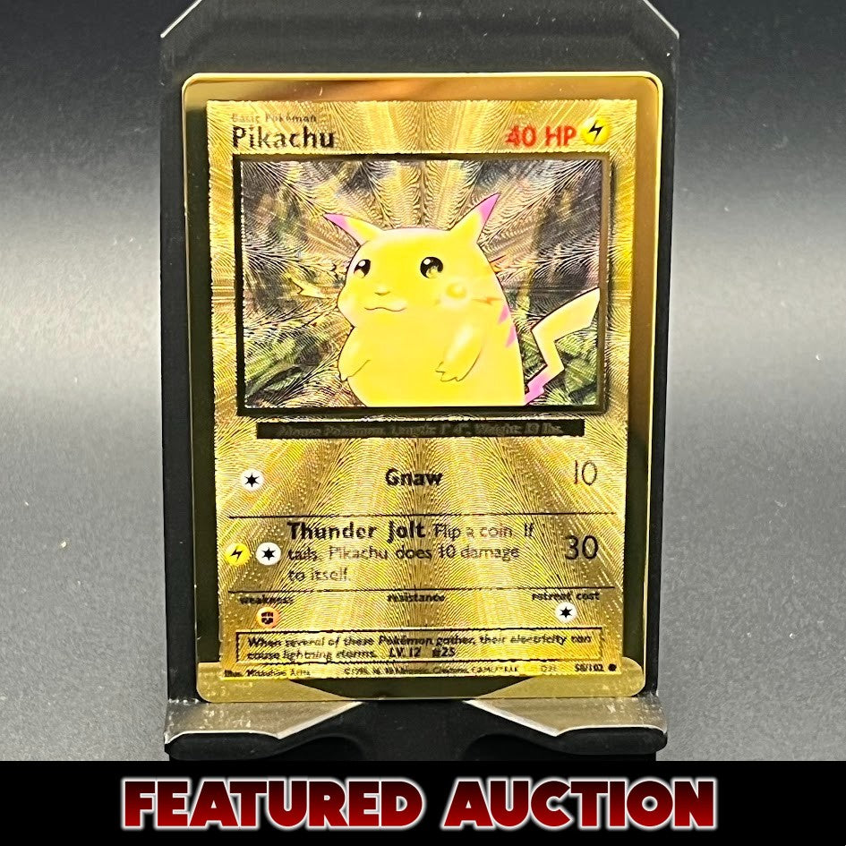 Metal Pikachu Celebrations Promo - Poke-Collect