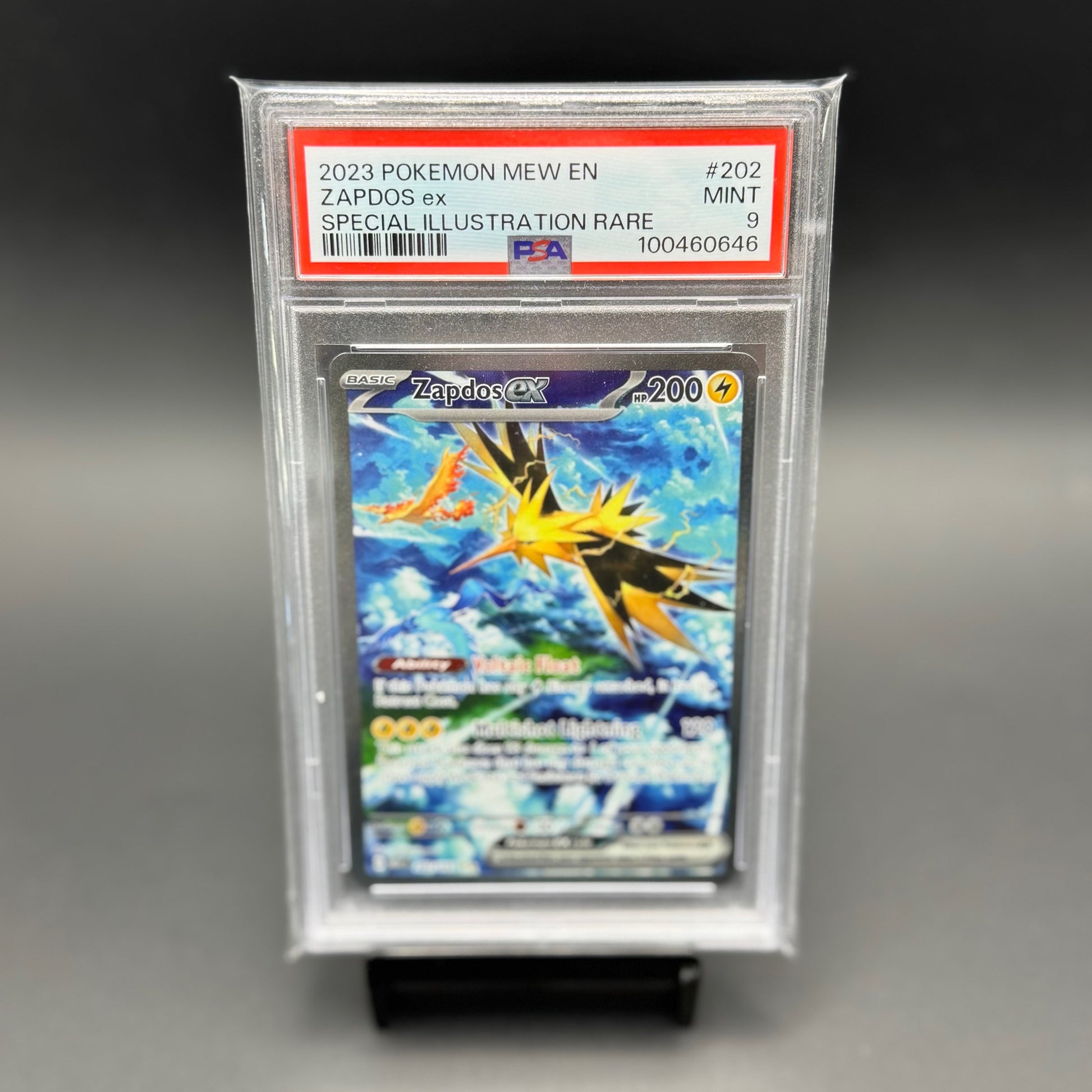 Zapdos ex Special Illustration Rare 151 #202 PSA 9 - Poke-Collect