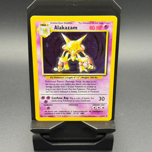 Alakazam Holo Base Set (LP)