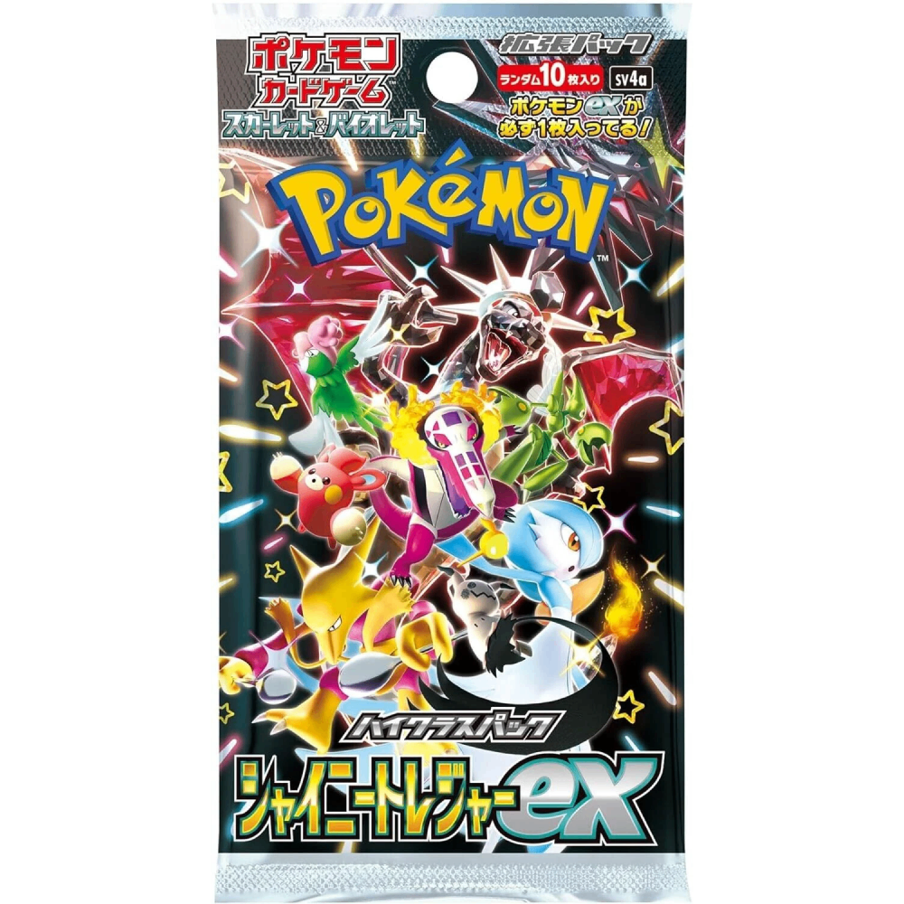 Japanese Shiny Treasure ex Booster Pack SV4a