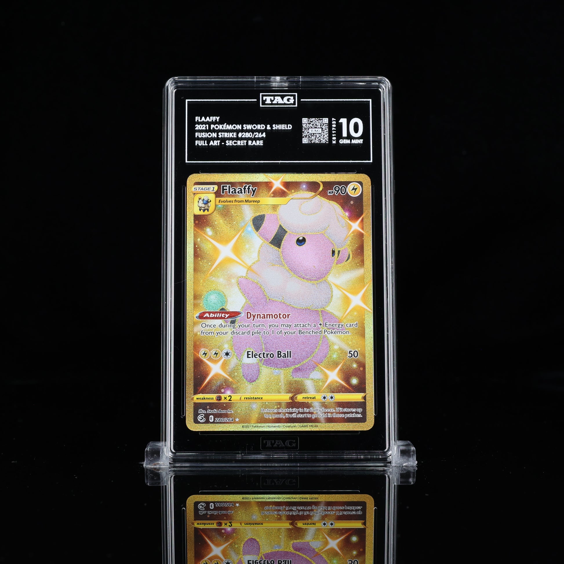Flaaffy #280 Fusion Strike TAG 10 - Poke-Collect