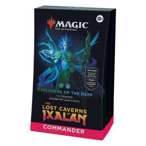 Magic the Gathering: Lost Caverns of Ixalan Commander Deck - Explorers of the Deep - Poke-Collect