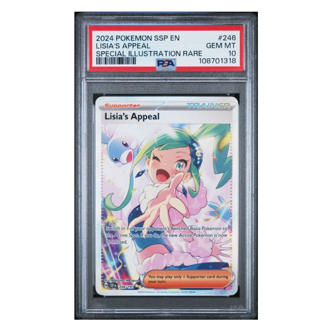 Lisia's Appeal SIR Surging Sparks #246 PSA 10 - Poke-Collect