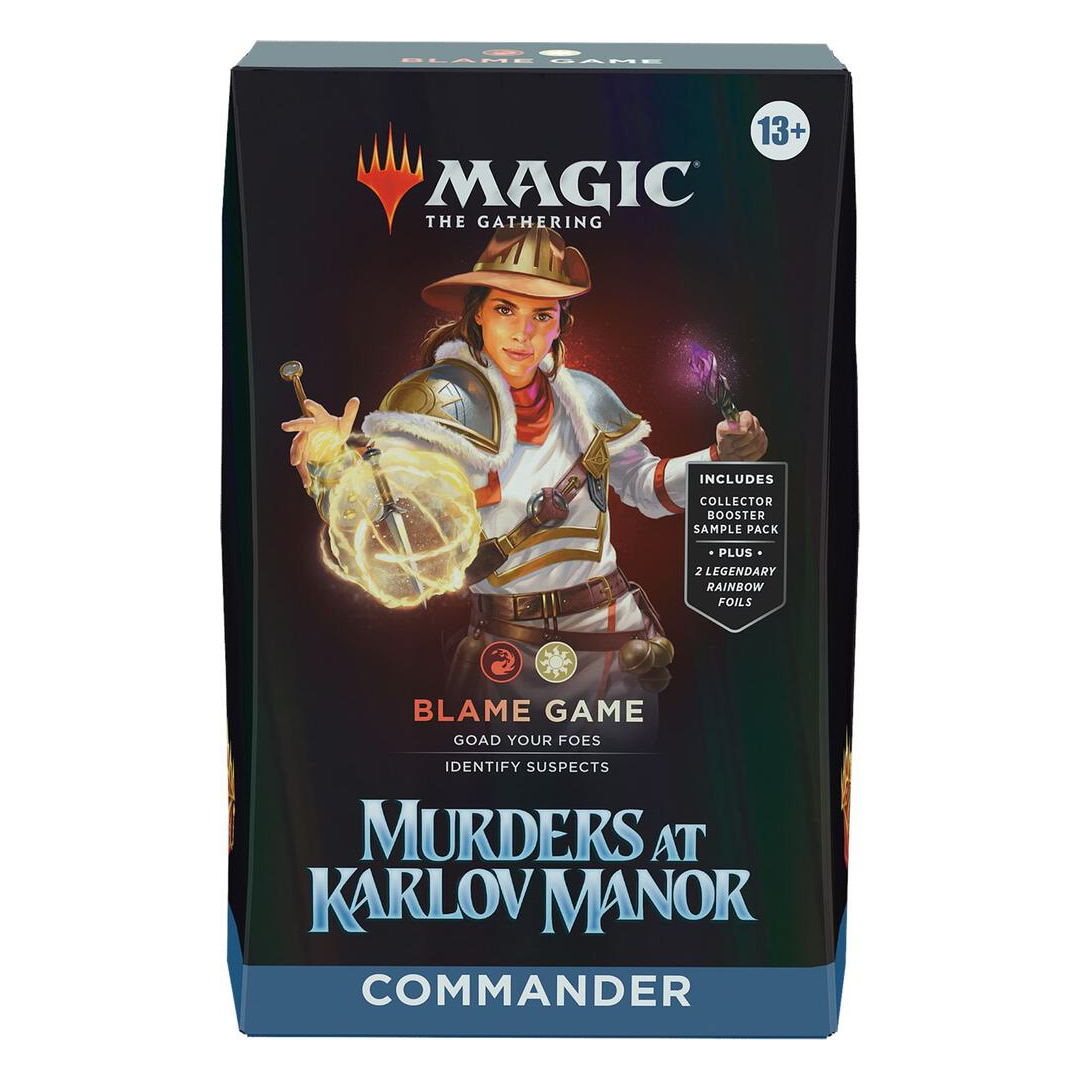Magic the Gathering: Murders at Karlov Manor Commander Deck - Blame Game - Poke-Collect