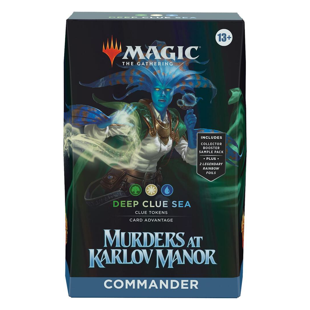 Magic the Gathering: Murders at Karlov Manor Commander Deck - Deep Clue Sea - Poke-Collect