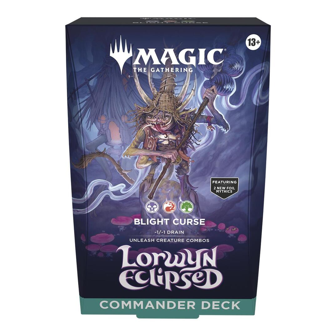 Magic the Gathering: Lorwyn Eclipsed Commander Deck - Blight Curse - Poke-Collect