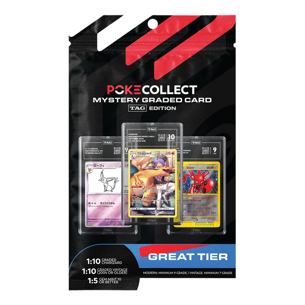 TAG Edition Mystery Graded Card - Great Tier - Poke-Collect