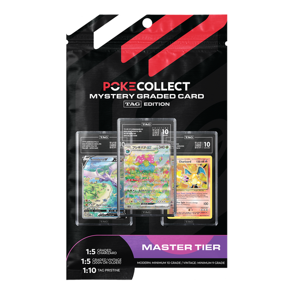 TAG Edition Mystery Graded Card - Master Tier - Poke-Collect