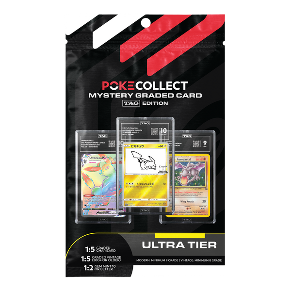TAG Edition Mystery Graded Card - Ultra Tier - Poke-Collect
