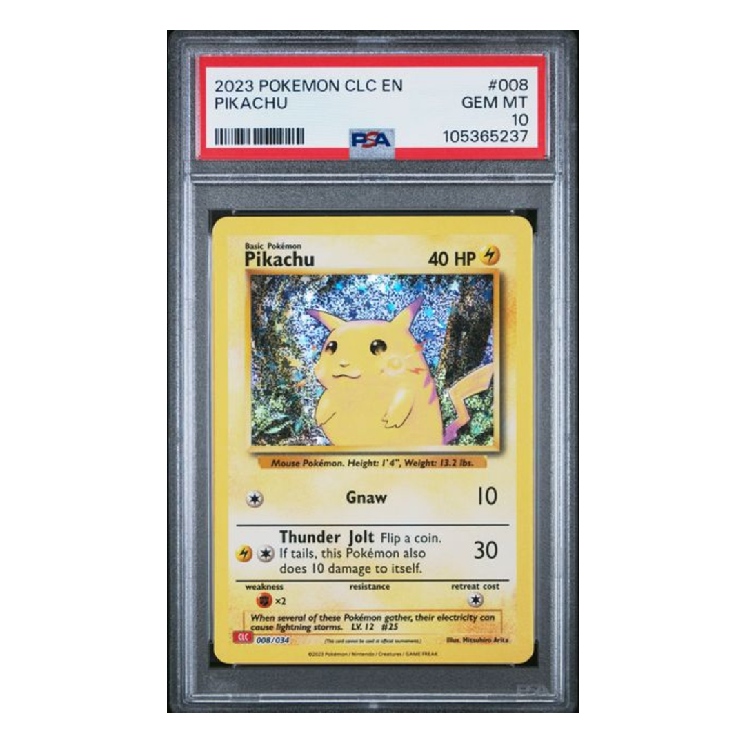 Pikachu Classic #008 PSA 10 - Poke-Collect