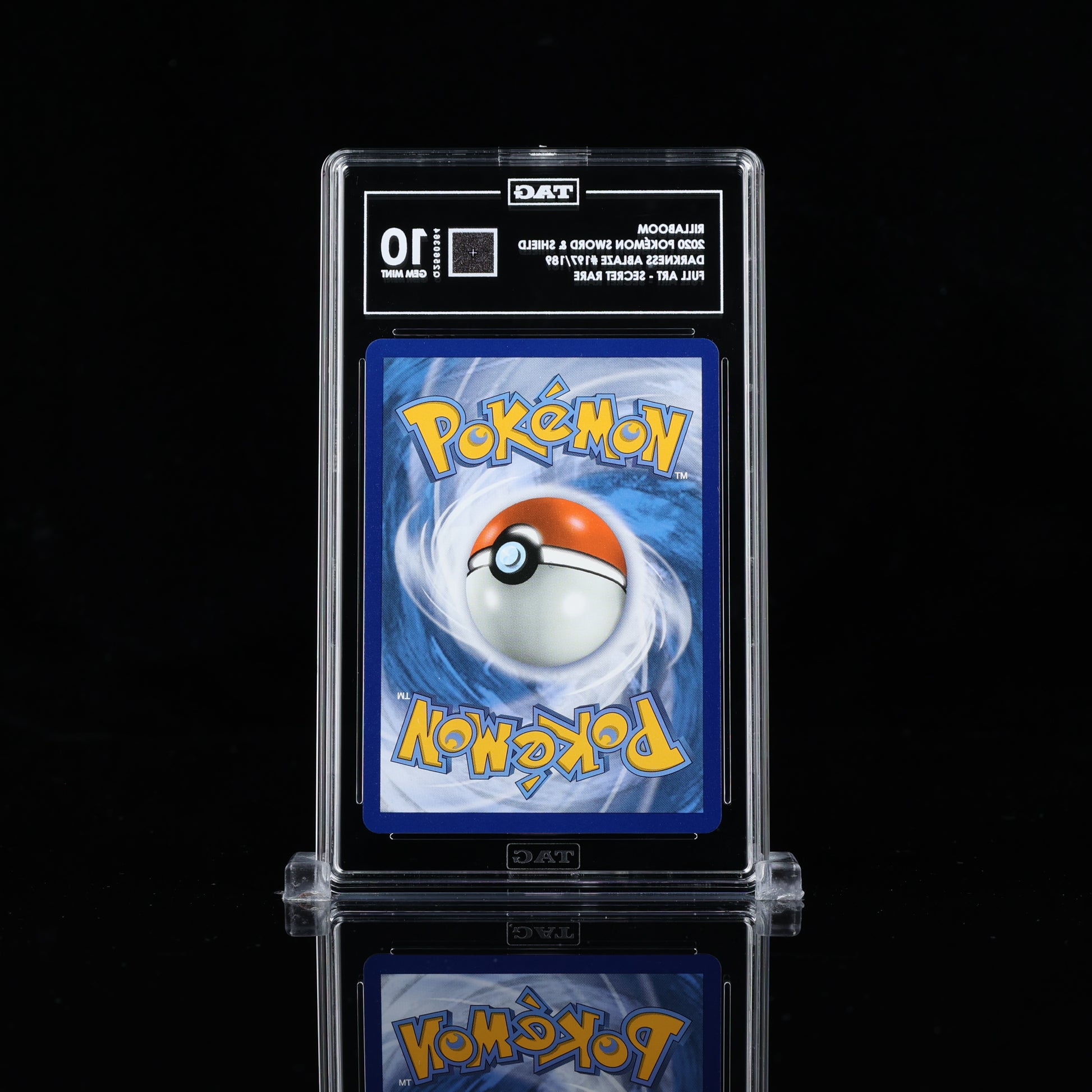 Rillaboom Secret Rare Darkness Ablaze 197/189 TAG Gem Mint 10 - Poke-Collect