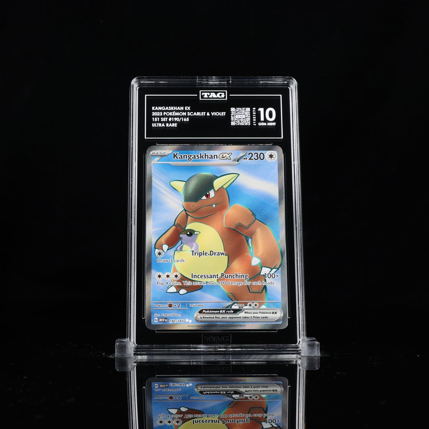 Kangaskhan EX #190 Scarlet & Violet 151 TAG 10 - Poke-Collect