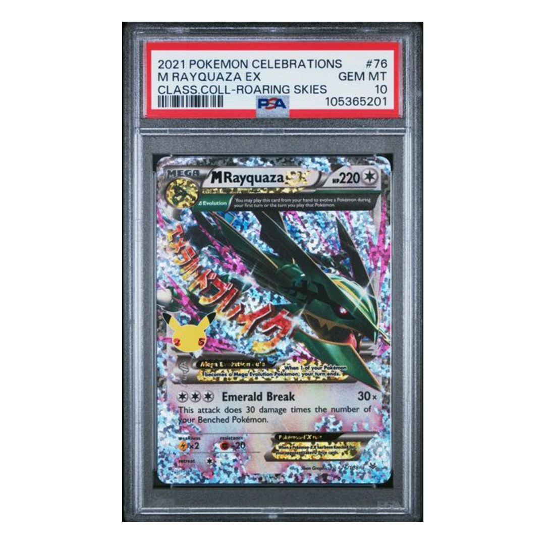 MRayquaza EX Celebrations #76 PSA 10 - Poke-Collect