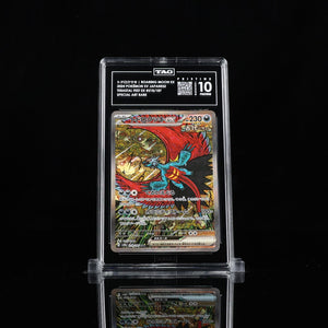 Roaring Moon ex SAR sv8a #218 TAG 10 Pristine - Poke-Collect