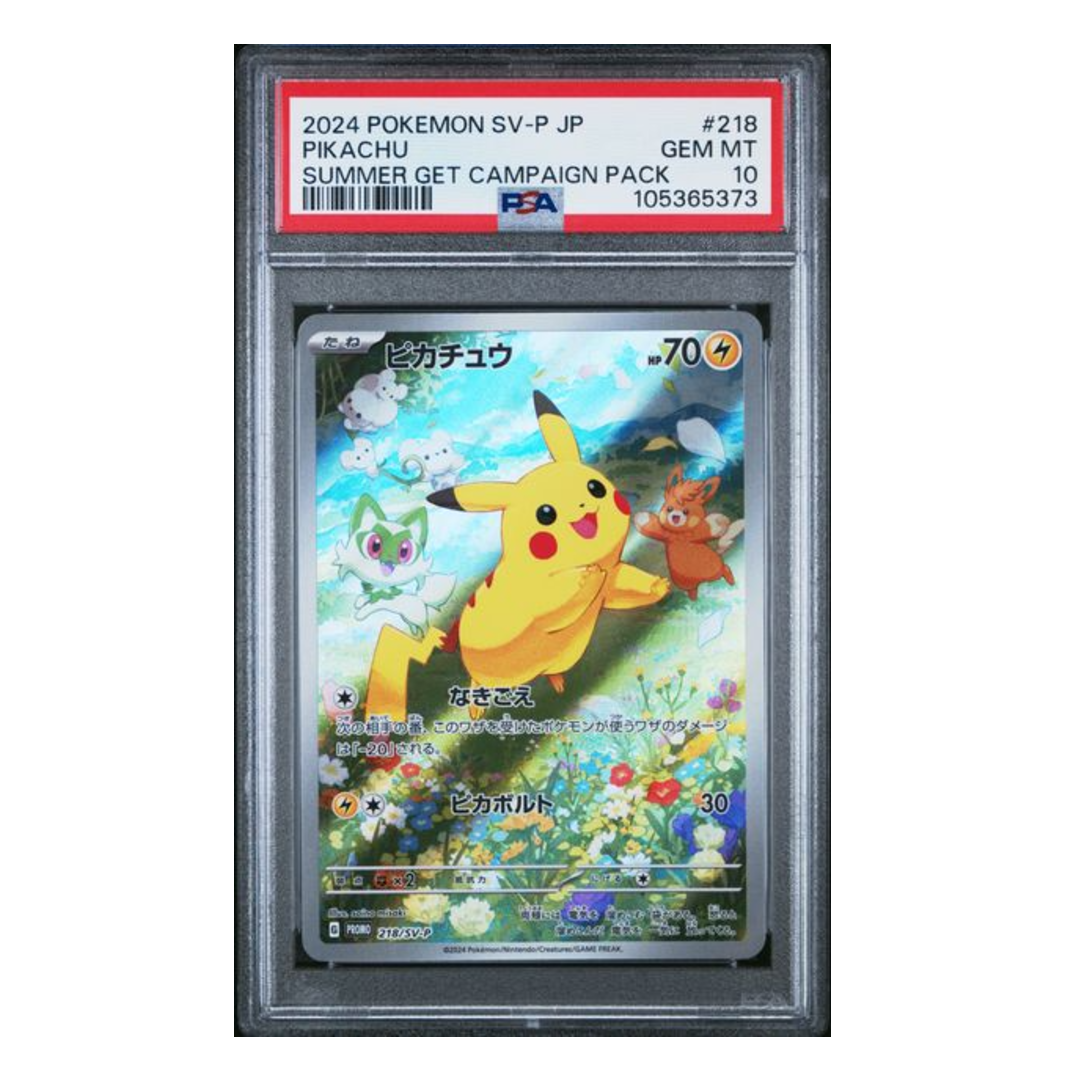 Pikachu SV-P #218 PSA 10 - Poke-Collect