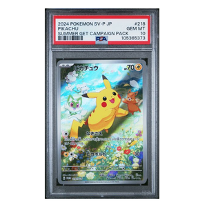 Pikachu SV-P #218 PSA 10 - Poke-Collect