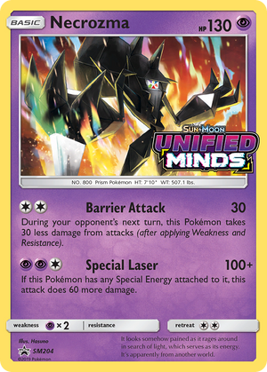 Necrozma - SM204 (Prerelease) SM204/248 - SM Promos Holofoil - Poke-Collect