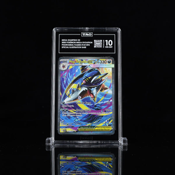 Mega Sharpedo ex SIR Phantasmal Flames #127 TAG 10 - Poke-Collect