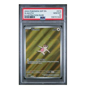 Slakoth IR Surging Sparks #212 PSA 10 - Poke-Collect