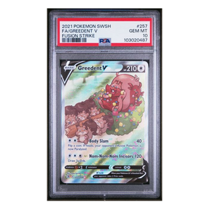 Greedent V Alternate Art Fusion Strike #257 PSA 10 - Poke-Collect