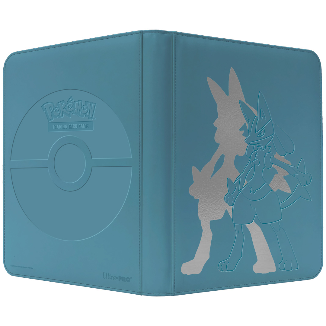 Ultra Pro Zippered PRO Binder 9-Pocket Pokemon Elite Series - Lucario - Poke-Collect
