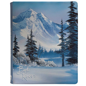 Ultra Pro Zippered PRO Binder 9-Pocket Bob Ross Winter Paradise - Poke-Collect