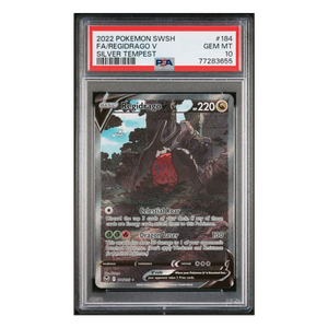 Regidrago V Alternate Art Silver Tempest #184 PSA 10 - Poke-Collect