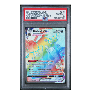 Garbador VMAX Evolving Skies #216 PSA 10 - Poke-Collect