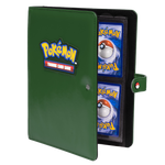Ultra Pro Premium Snap Binder 4-Pocket Pokemon - GREEN - Poke-Collect